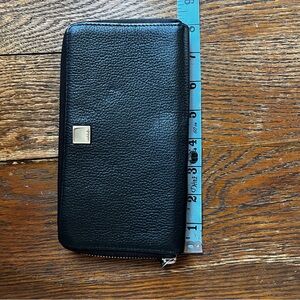 Lodis Black Leather Wallet